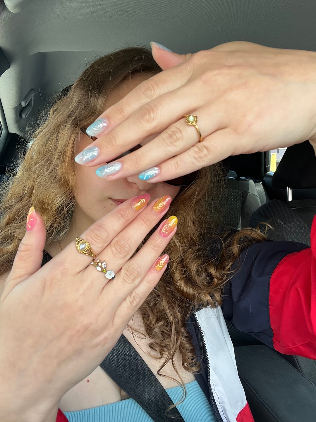 Customer photo review of Vintage Royal Pearl Ring