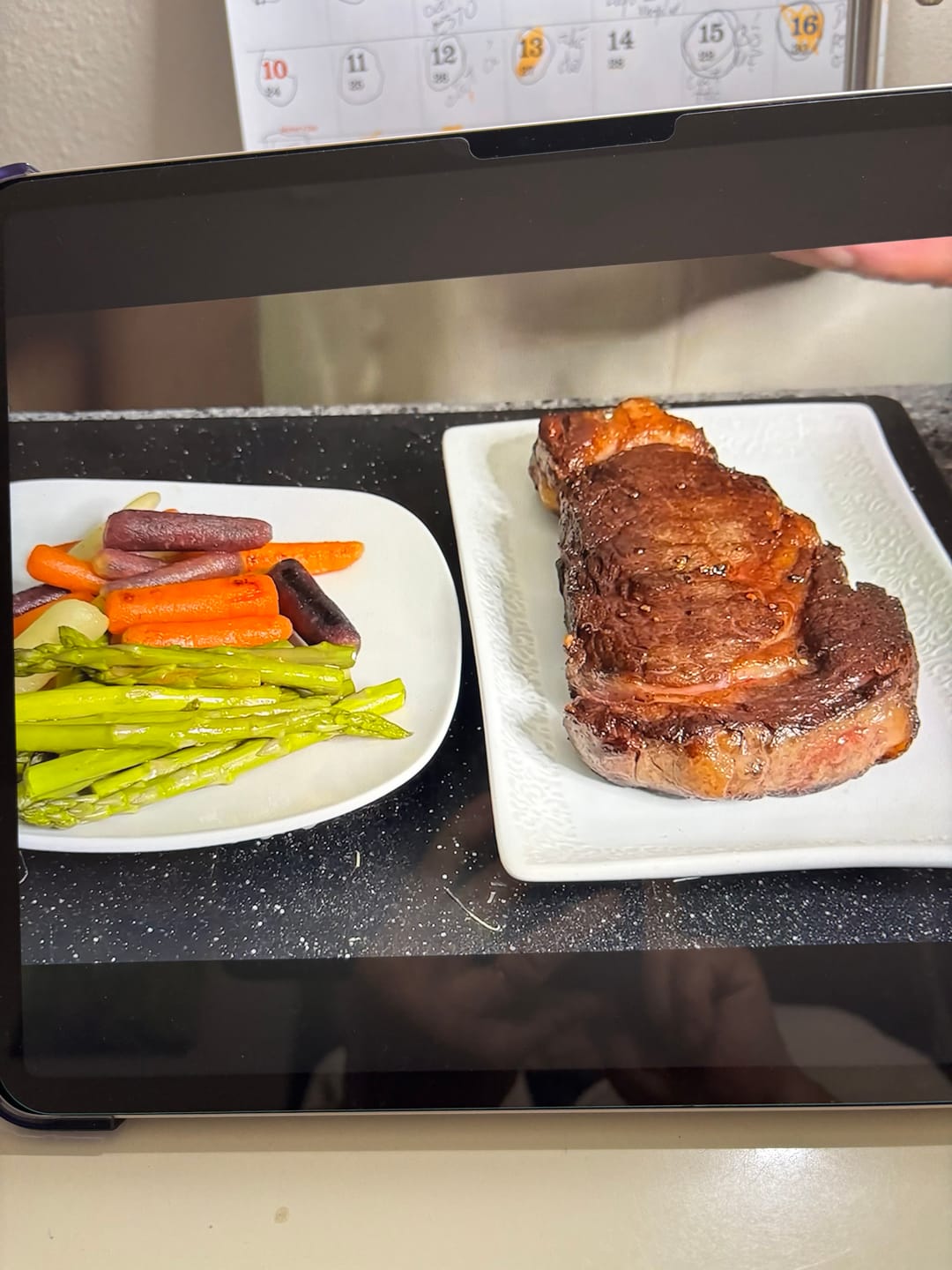 Customer photo review of USDA Prime Family Steak Pack