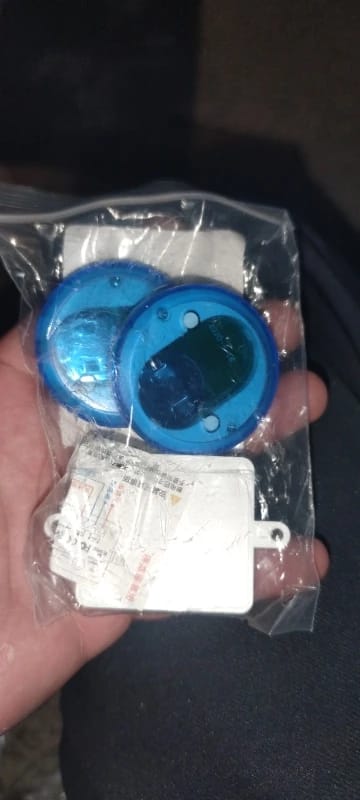Customer photo review of Wireless RF 433MHz Light Switch Kit - 10A Relay Receiver & Mini Wall Button