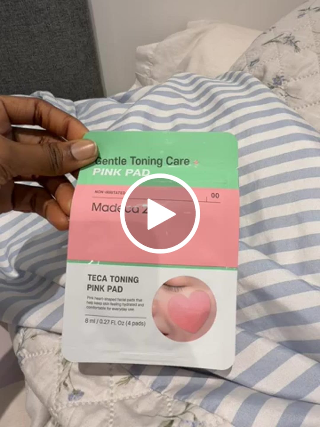 Customer video review of [Madeca21] Teca Toning Pink Pad 4ea