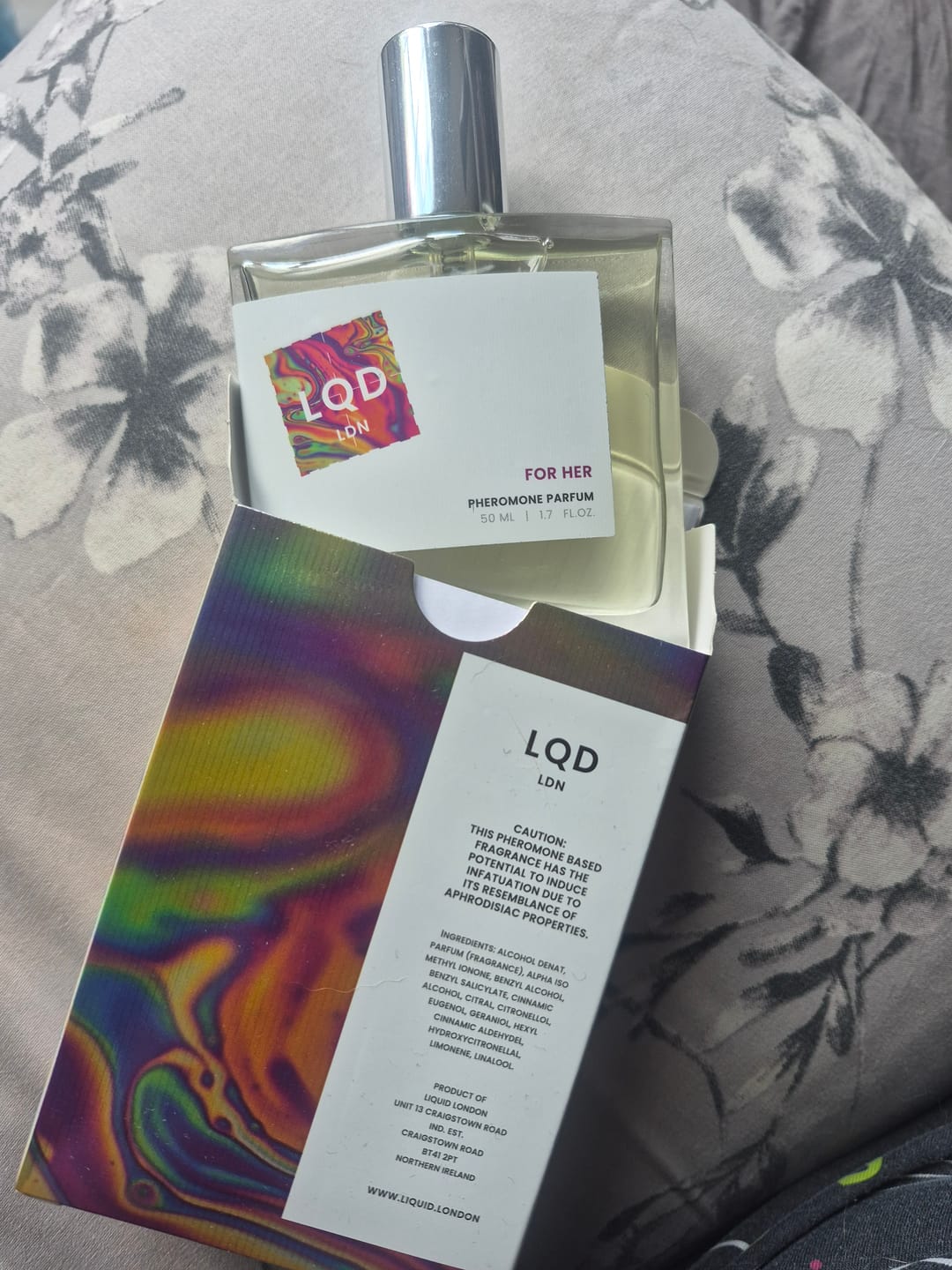 Customer photo review of For Her | V1 | Pheromone Perfume