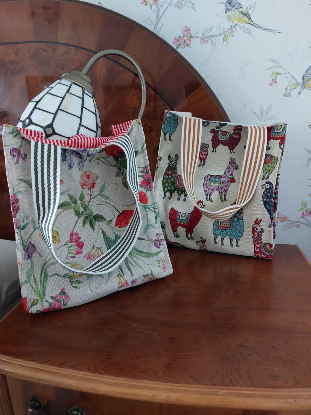 Customer photo review of Striped Webbing/Bag Strap