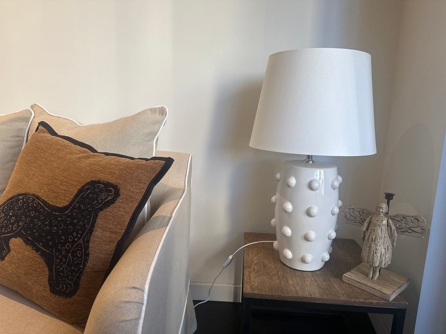 Customer photo review of Anderson Ceramic Table Lamp