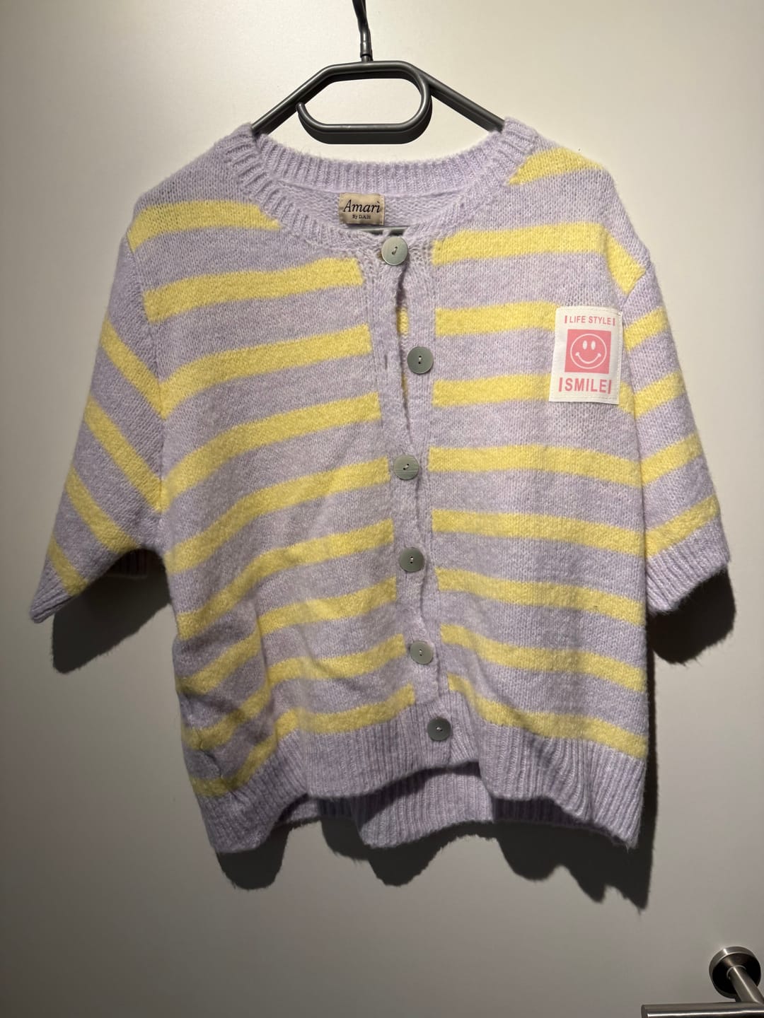 Customer photo review of Cardigan mit Halbarm SMILE STATUS