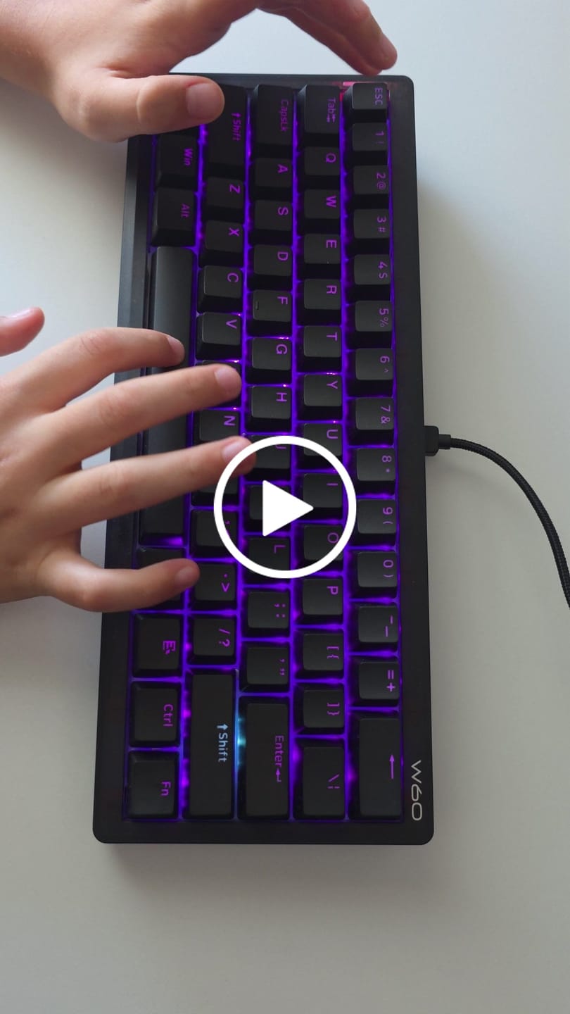 Customer video review of Wraith W60 Klavye (Manyetik Switch / HE)