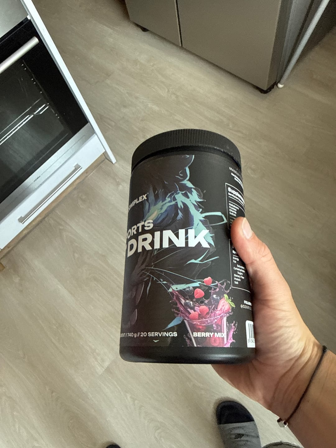 Customer photo review of Dual-Carb Ion Drink