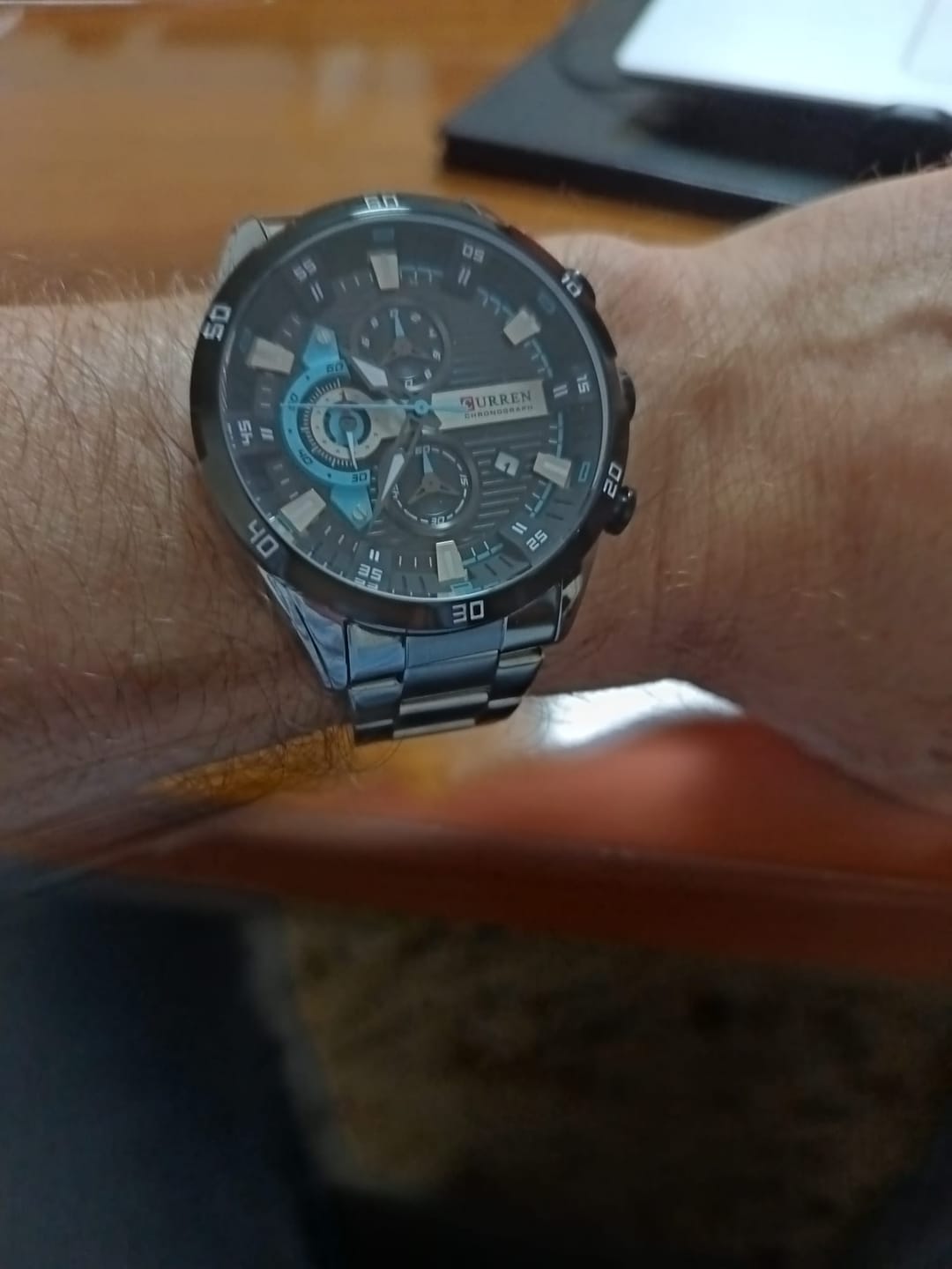 Customer photo review of Curren Madrid® orologio uomo acciaio