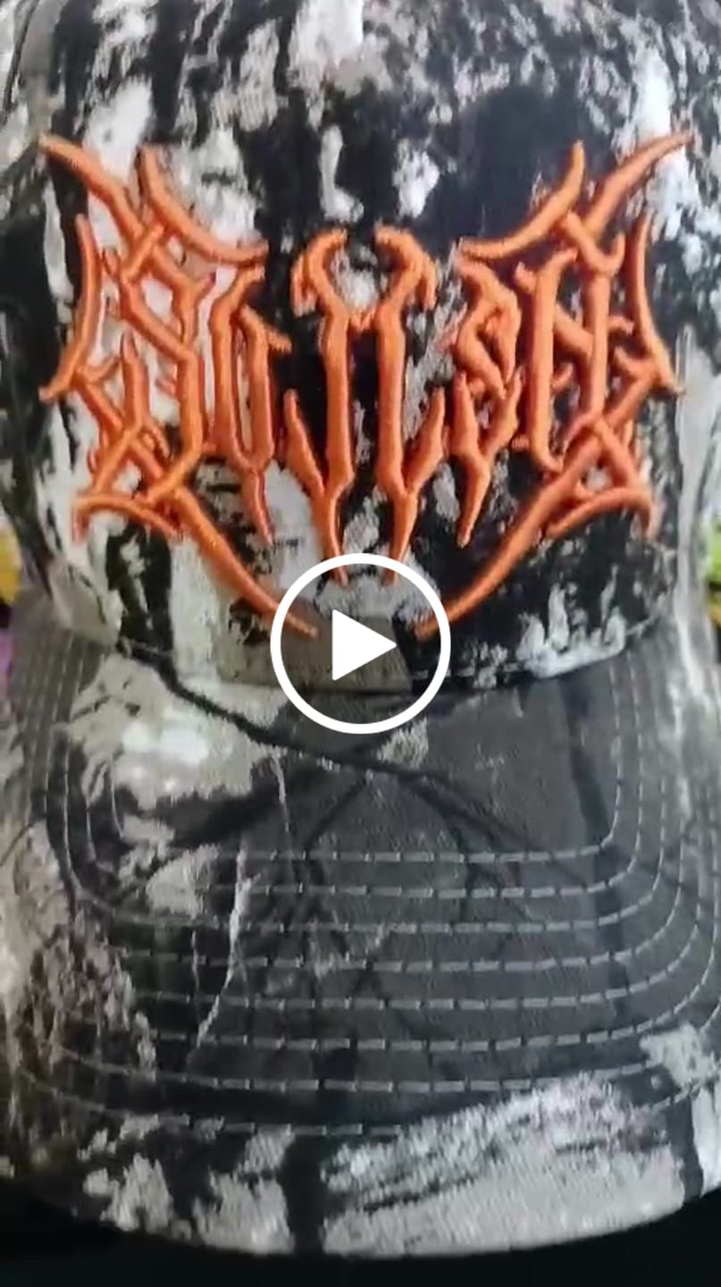 Customer video review of DEATH CAMO HAT