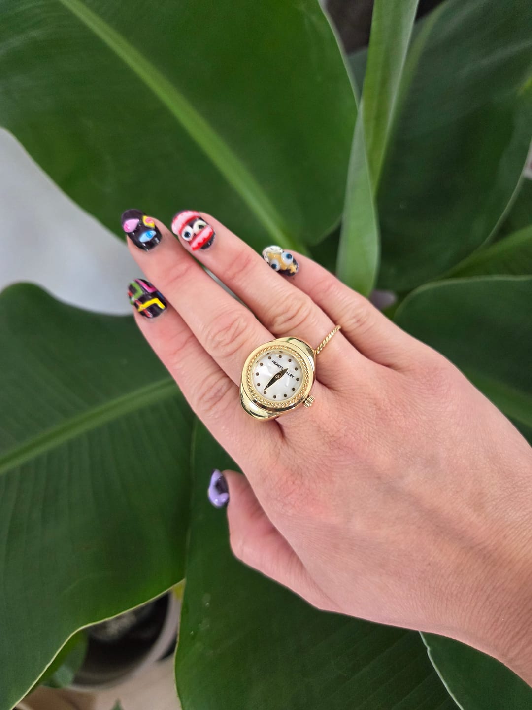 Customer photo review of Vivienne Watch Ring