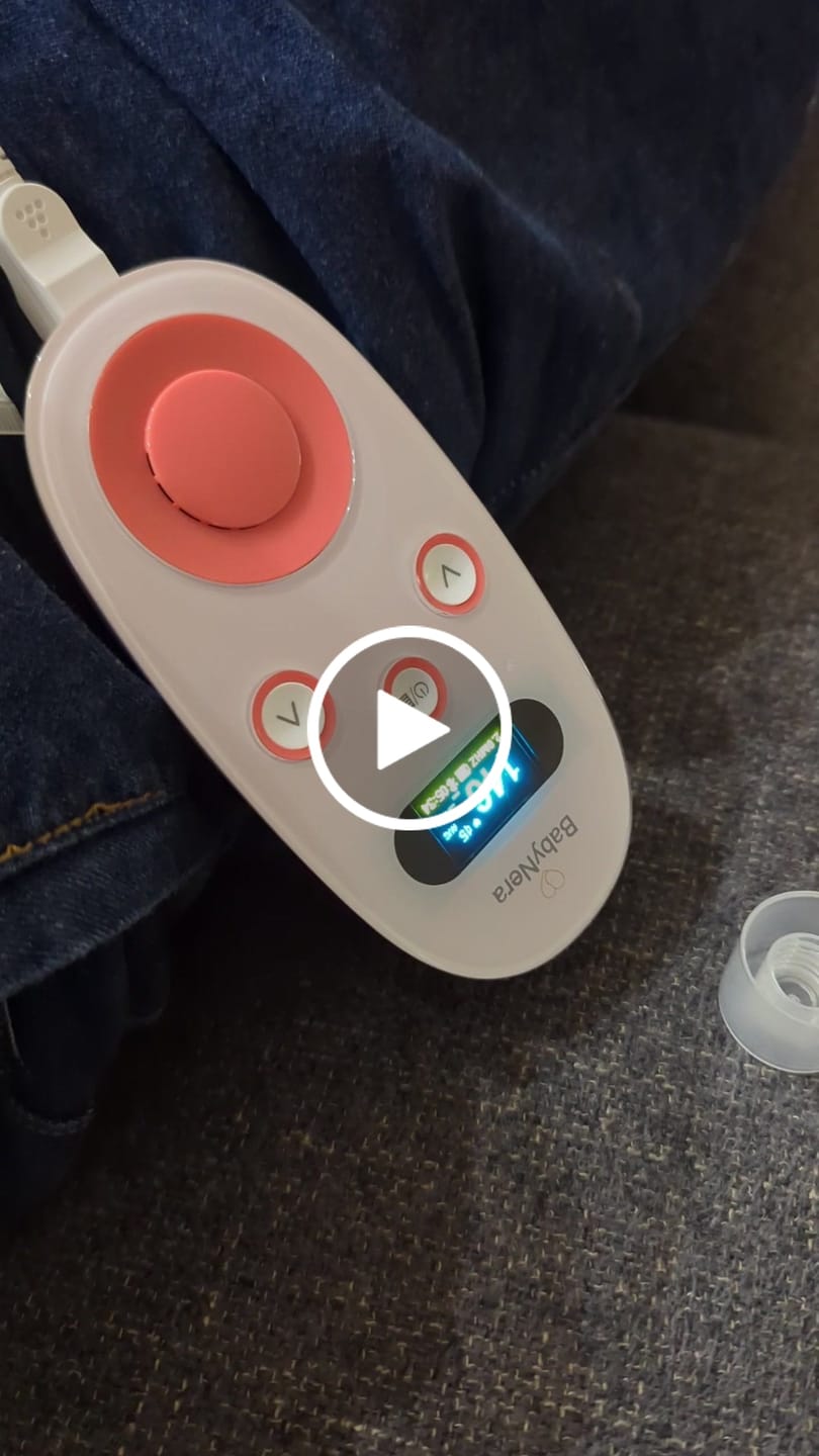 Customer video review of BabyNera HeartEcho™ At-Home Fetal Doppler