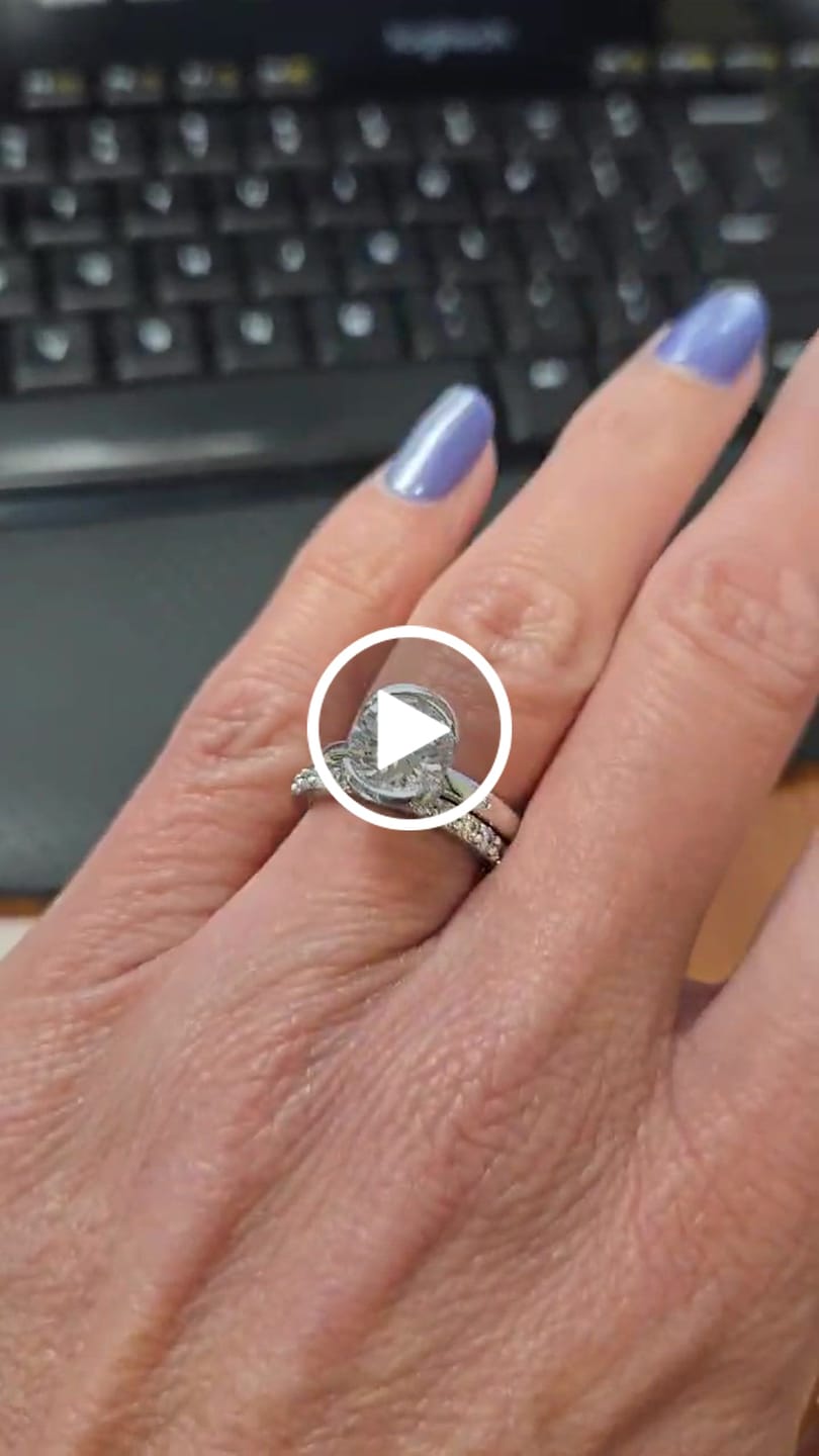 Customer video review of Solitaire 2ct Bezel CZ Ring in Sterling Silver