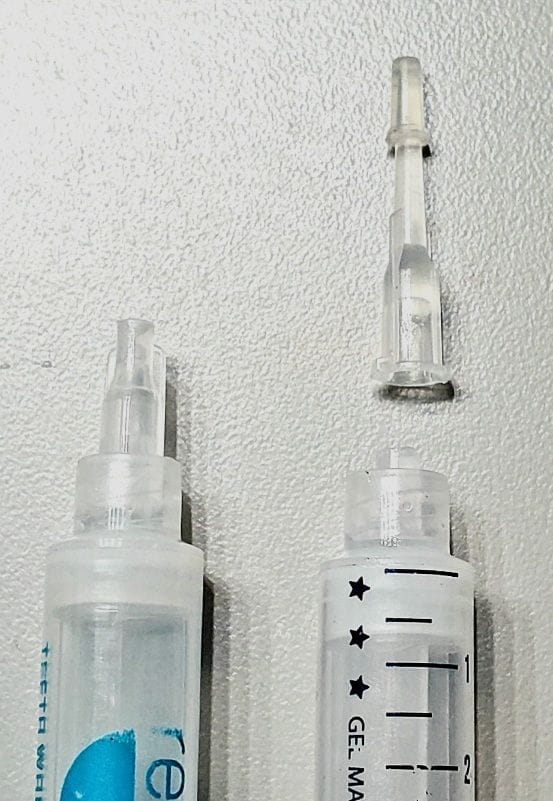 Customer photo review of Teeth Whitening Gel