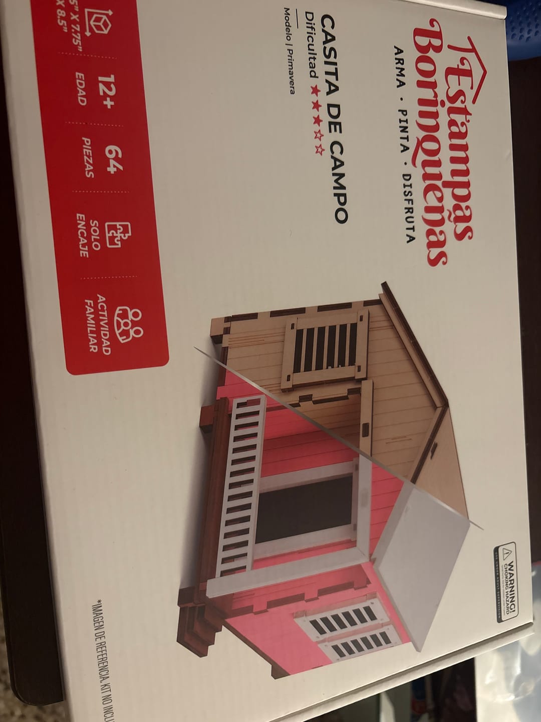 Customer photo review of La Casita de Campo - Modelo Primavera | Manualidad