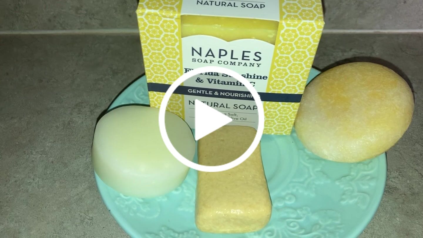 Customer video review of Coconut Water Shampoo Bar
