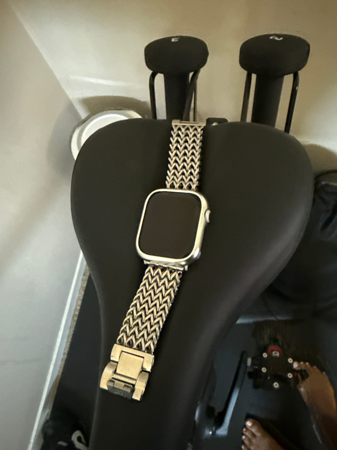 Customer photo review of Goddess of Wealth Watch Band for Apple Watch