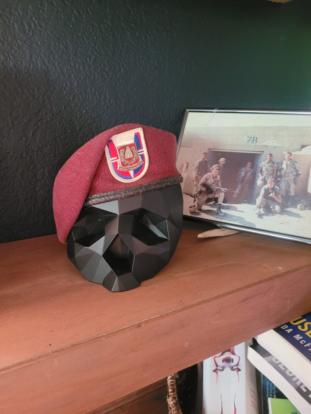 Customer photo review of Black Skull Stand
