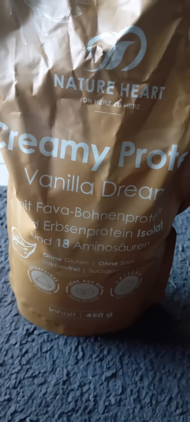 Customer photo review of Creamy Protein Vanilla Dream