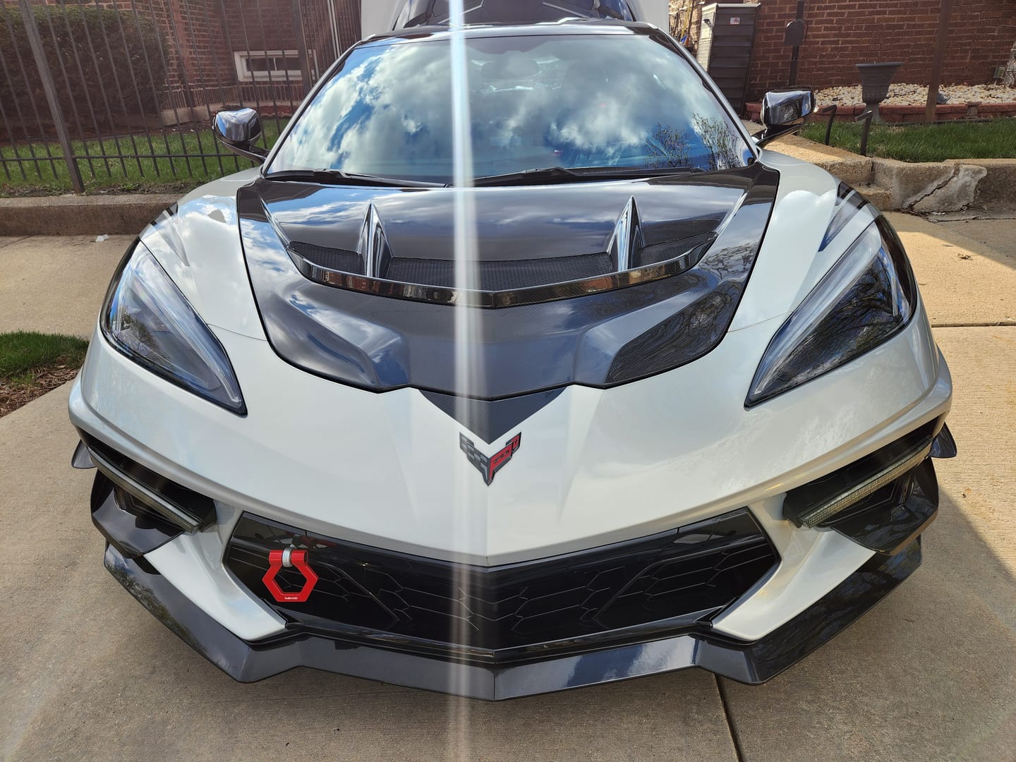 Customer photo review of Corvette C8 Front Splitter [5VM Package]