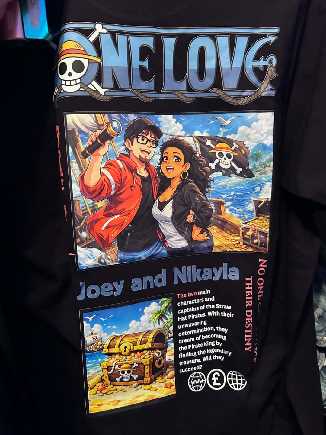 Customer photo review of ONE LOVE - custom made (upload)