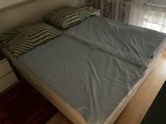 Customer photo review of Couette ChillBreeze – Dormez au frais toute la nuit