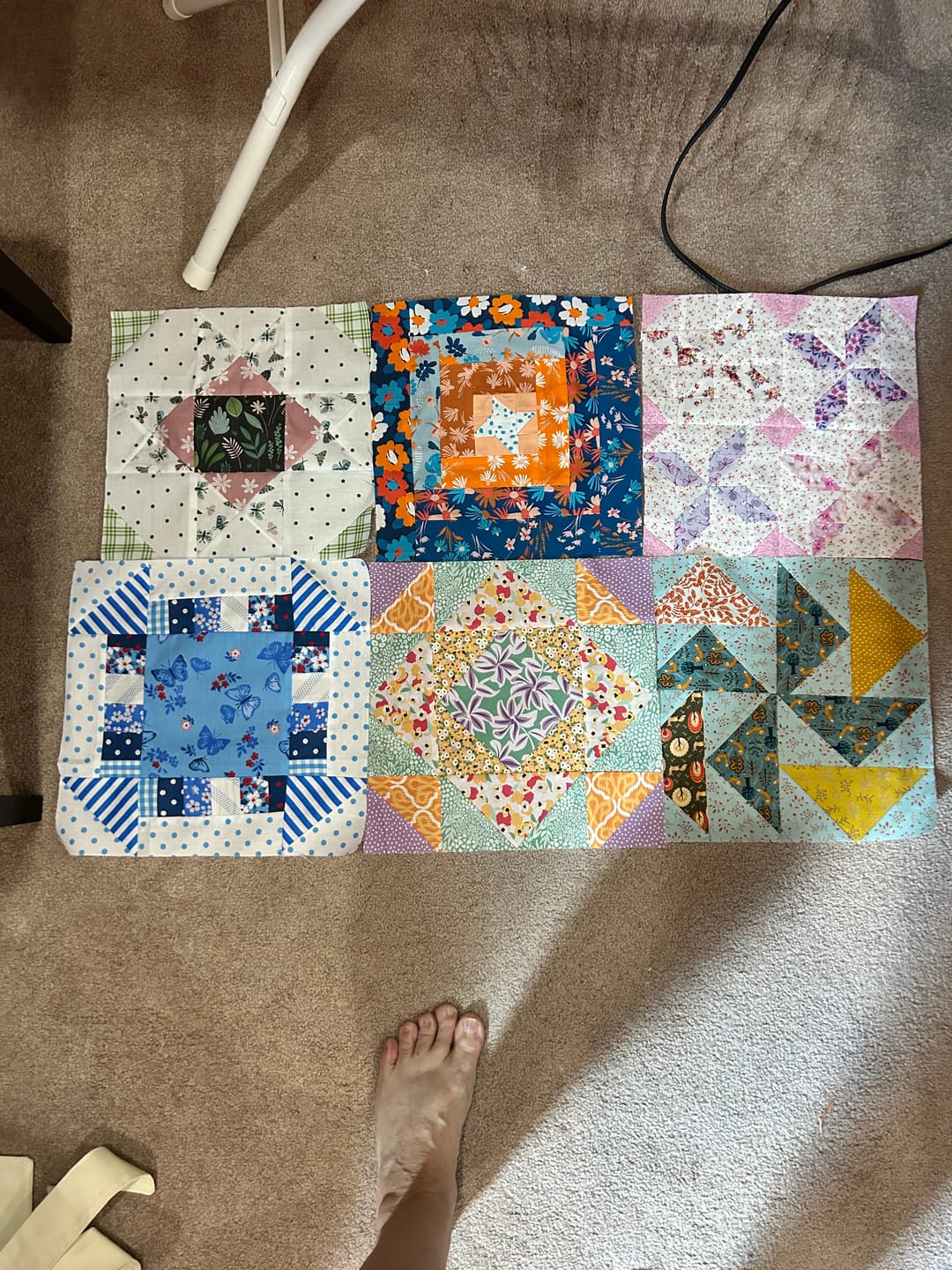 Customer photo review of Mrs Quilty Subscription Box