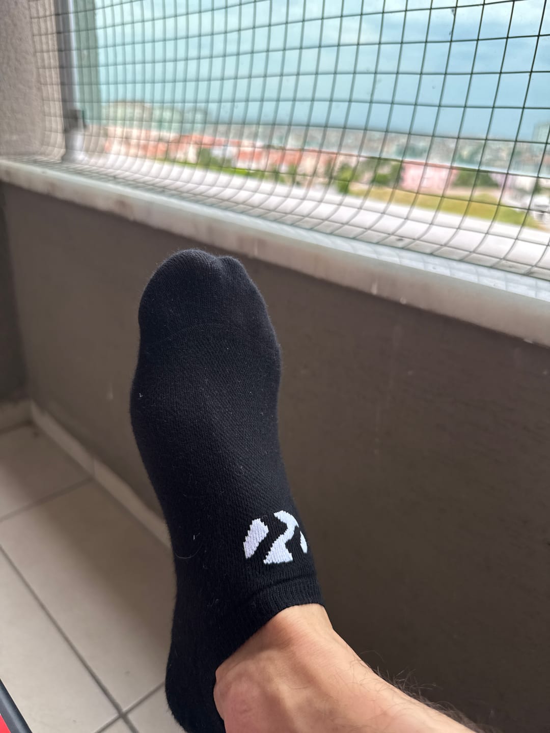 Customer photo review of 8-PACK NO SHOW SOCKS