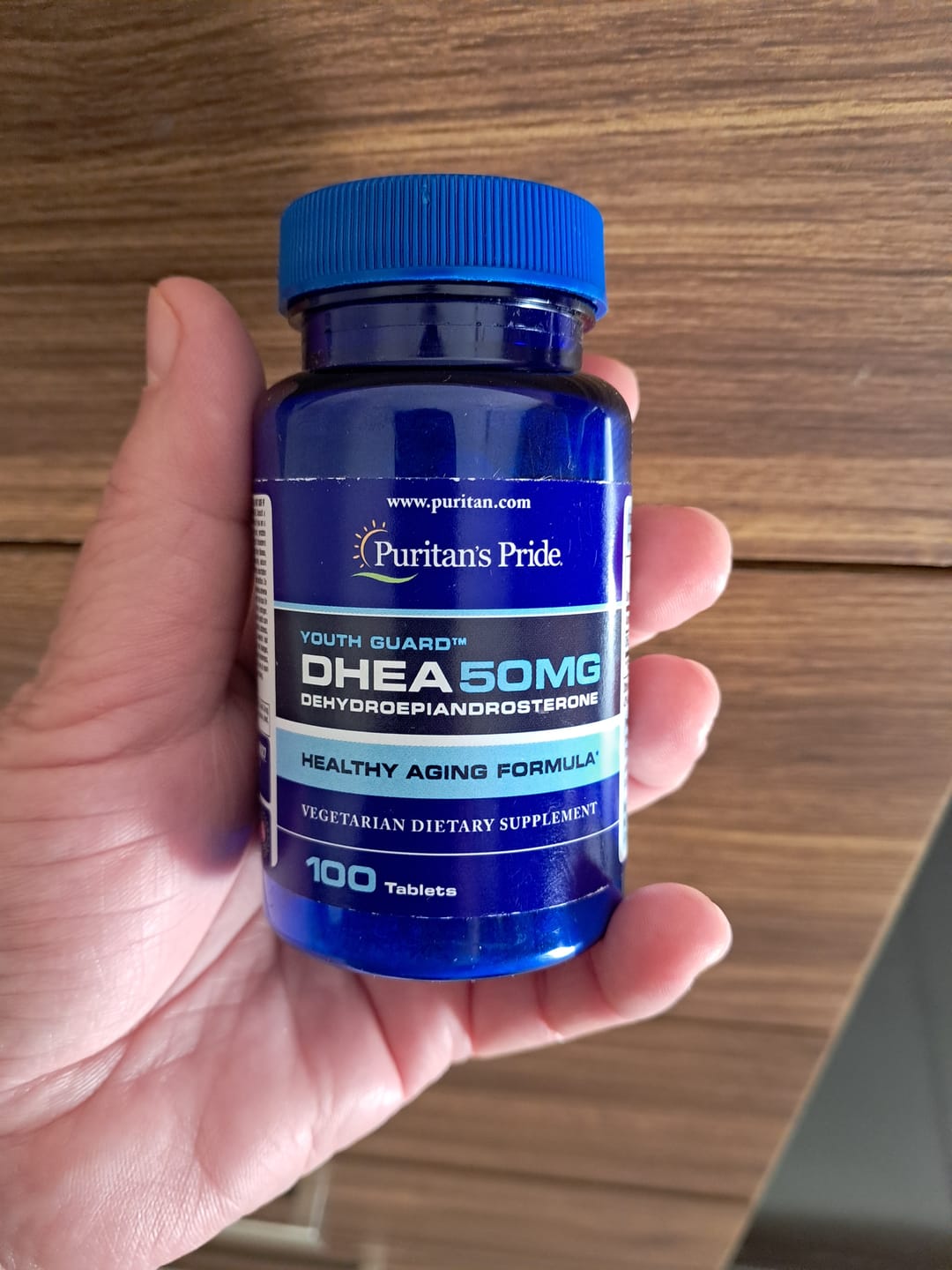 Customer photo review of Puritan's Pride Youth Guard DHEA 50mg 100 Comprimidos