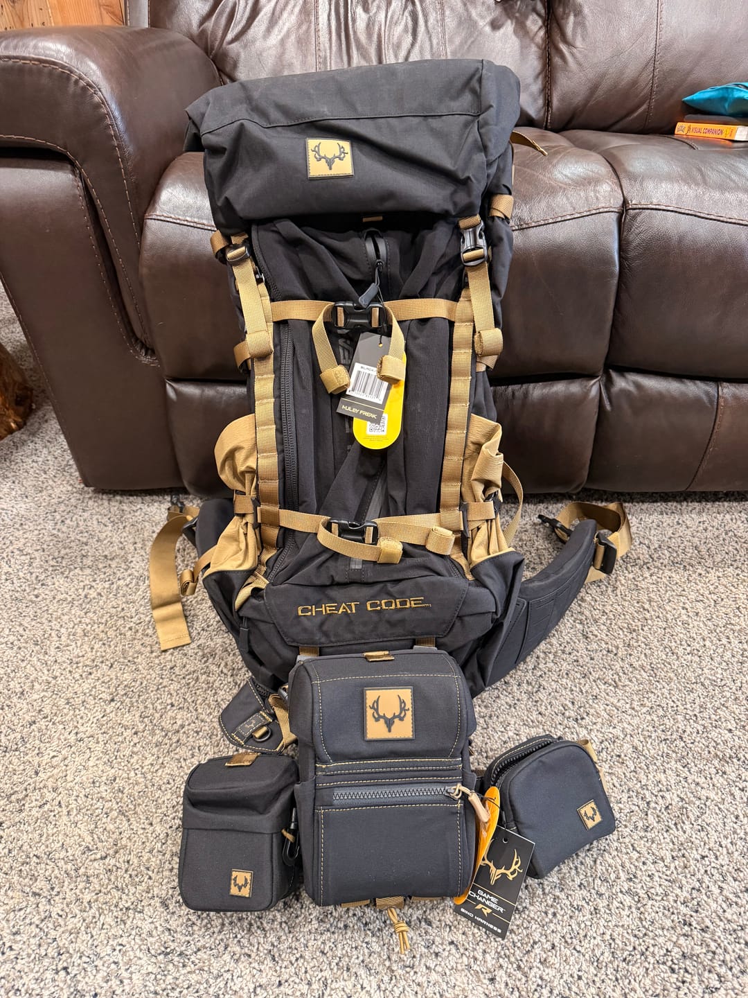 Customer photo review of Cheat Code Backpack
