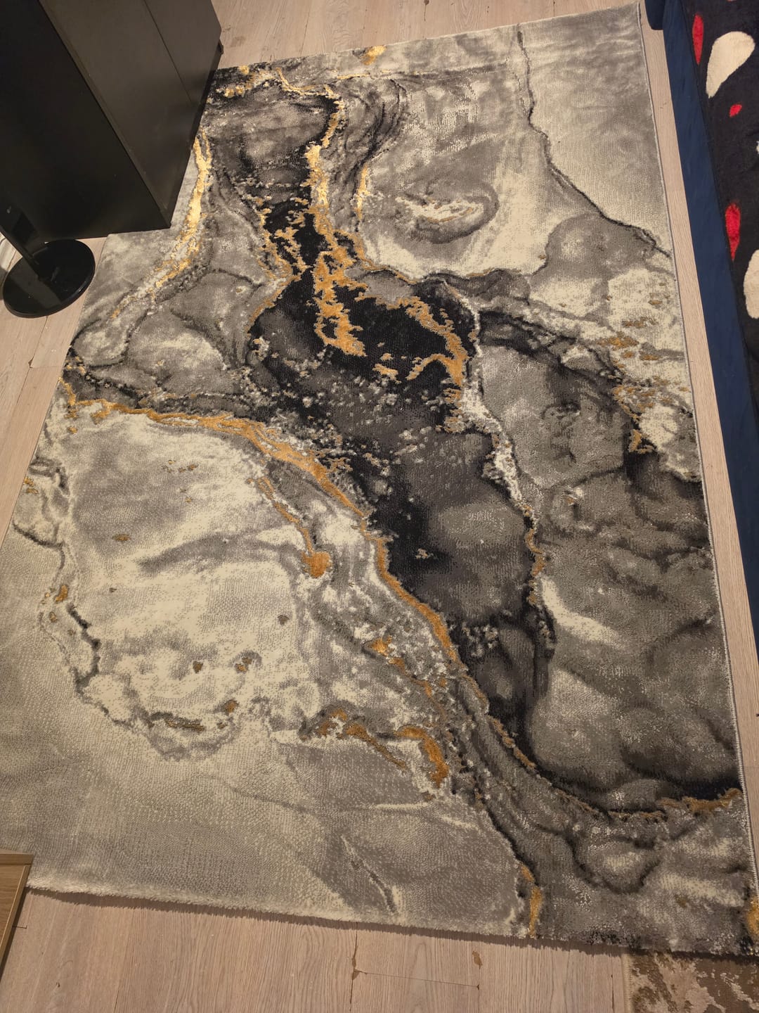 Customer photo review of Covor Modern Ege, gri/negru