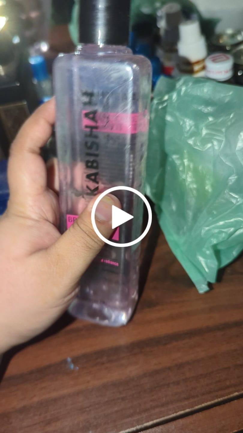 Customer video review of Brightening Toner