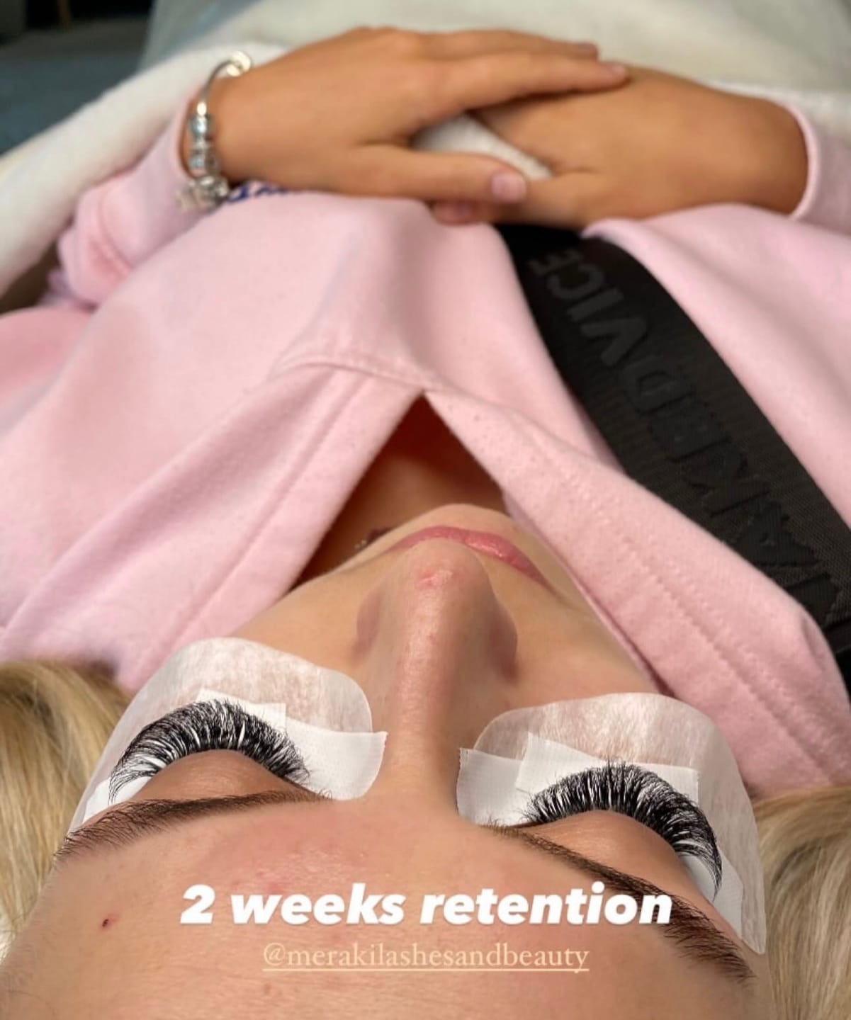 Customer photo review of MVP Lash Adhesive - Best-Selling Pro Glue | 7-Week Retention, 1-2s Dry Time | 10ml