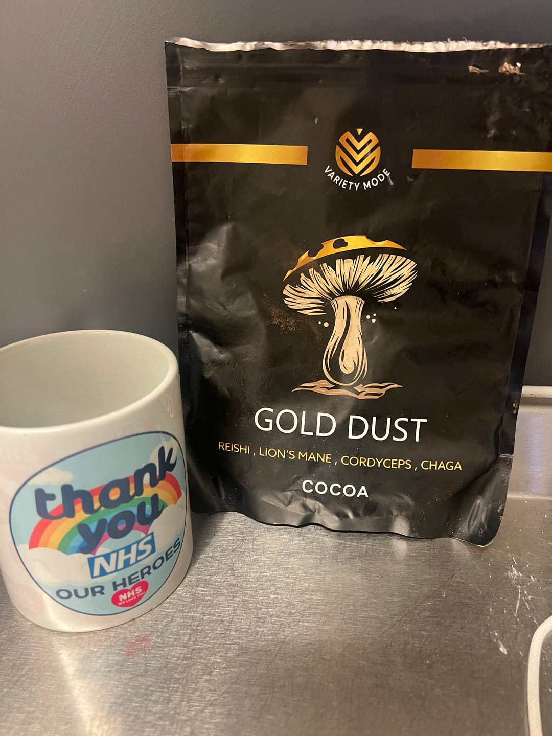 Customer photo review of Gold Dust - Cocoa.