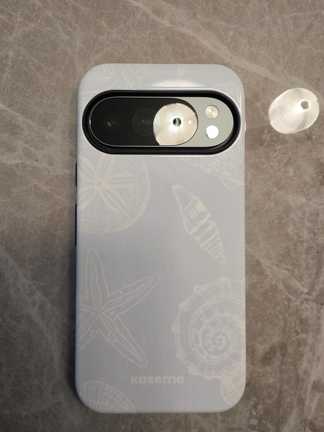 Customer photo review of Shell & Shore Blue