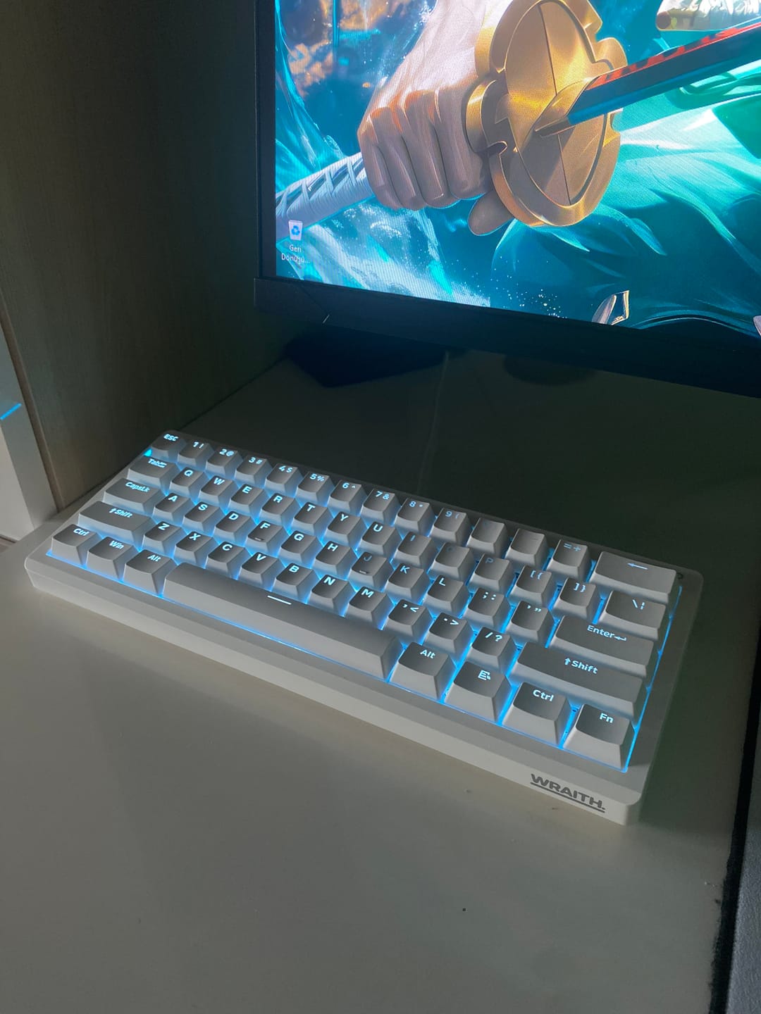 Customer photo review of Wraith W60 Klavye (Manyetik Switch / HE)