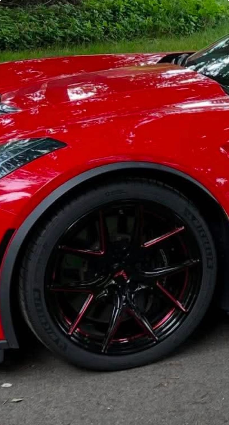 Customer photo review of RV-MC61: CUSTOM FORGED MOBNOBLOCK WHEELS FOR CORVETTE