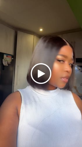 Customer video review of Budget Vietnamese Super Double Drawn Bone Straight 2x6 Closure 10" Natural Black Wig