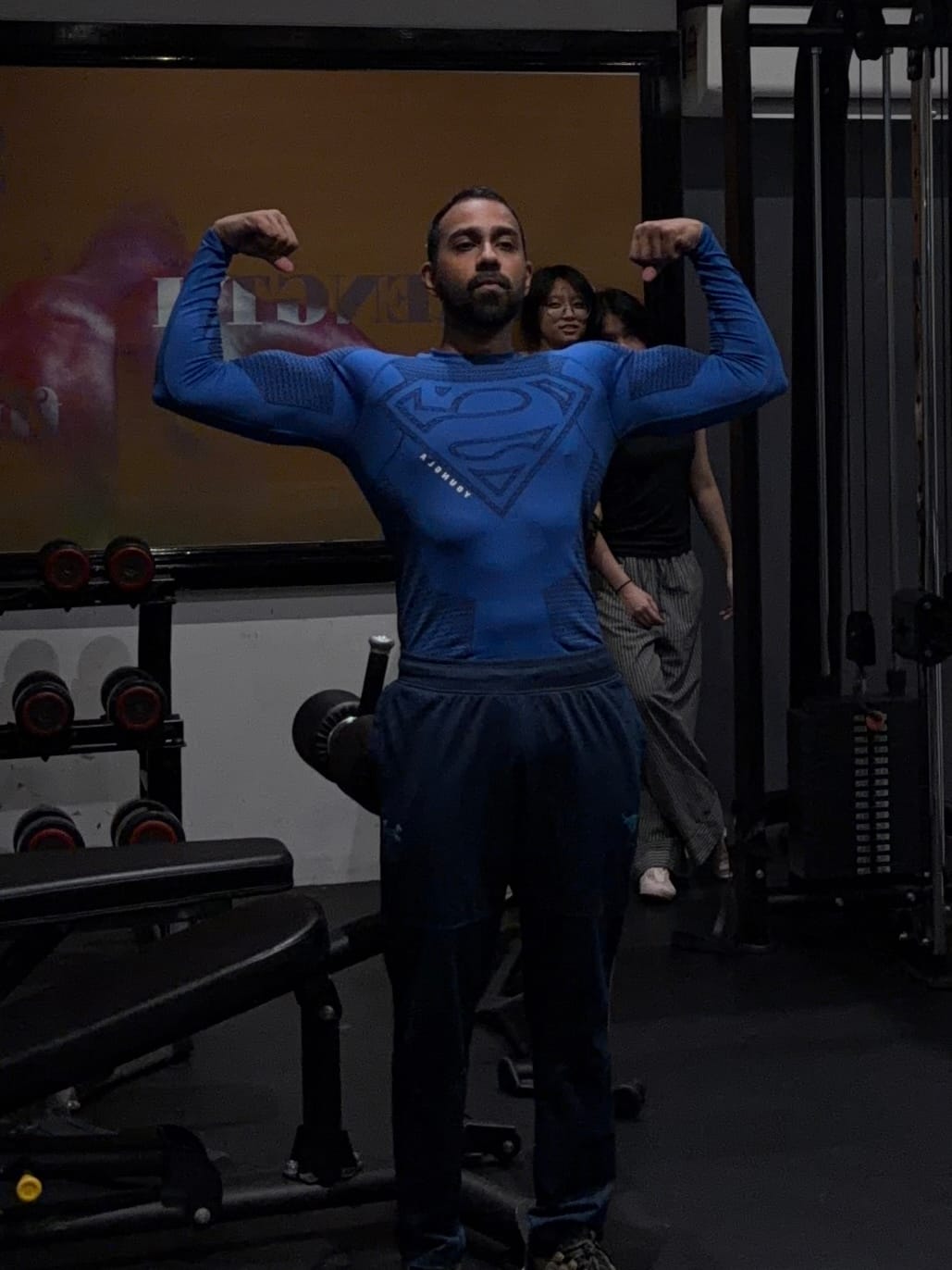 Customer photo review of 3047 - Superman Compression Tanks
