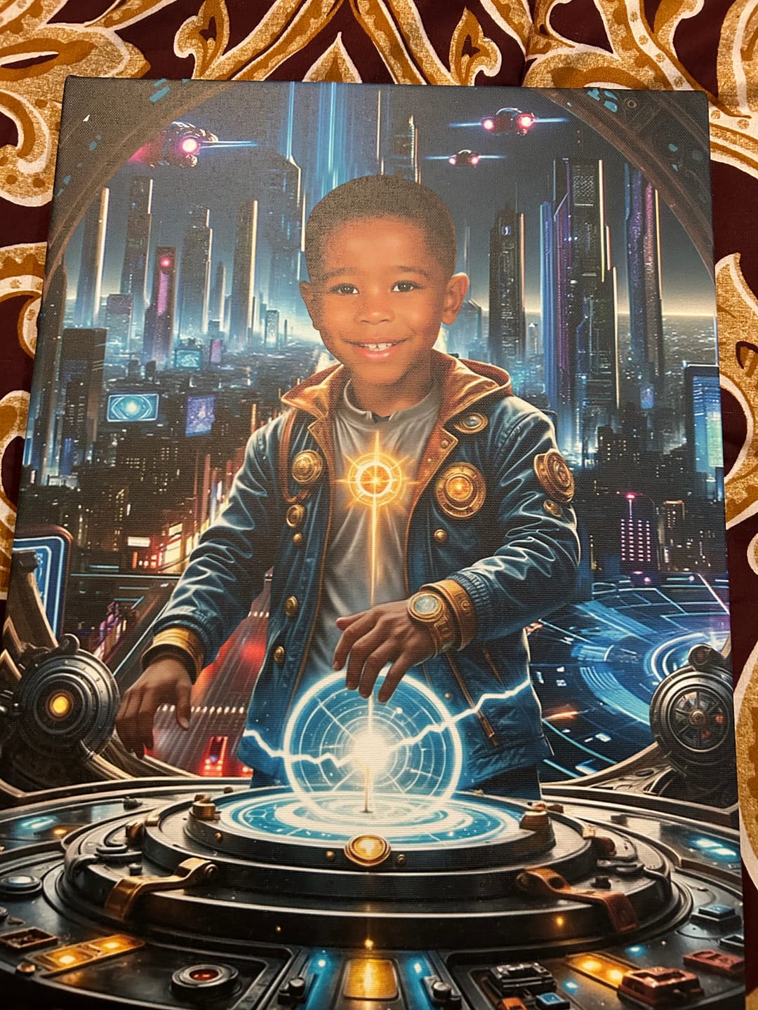Customer photo review of The Time-Traveling Explorer