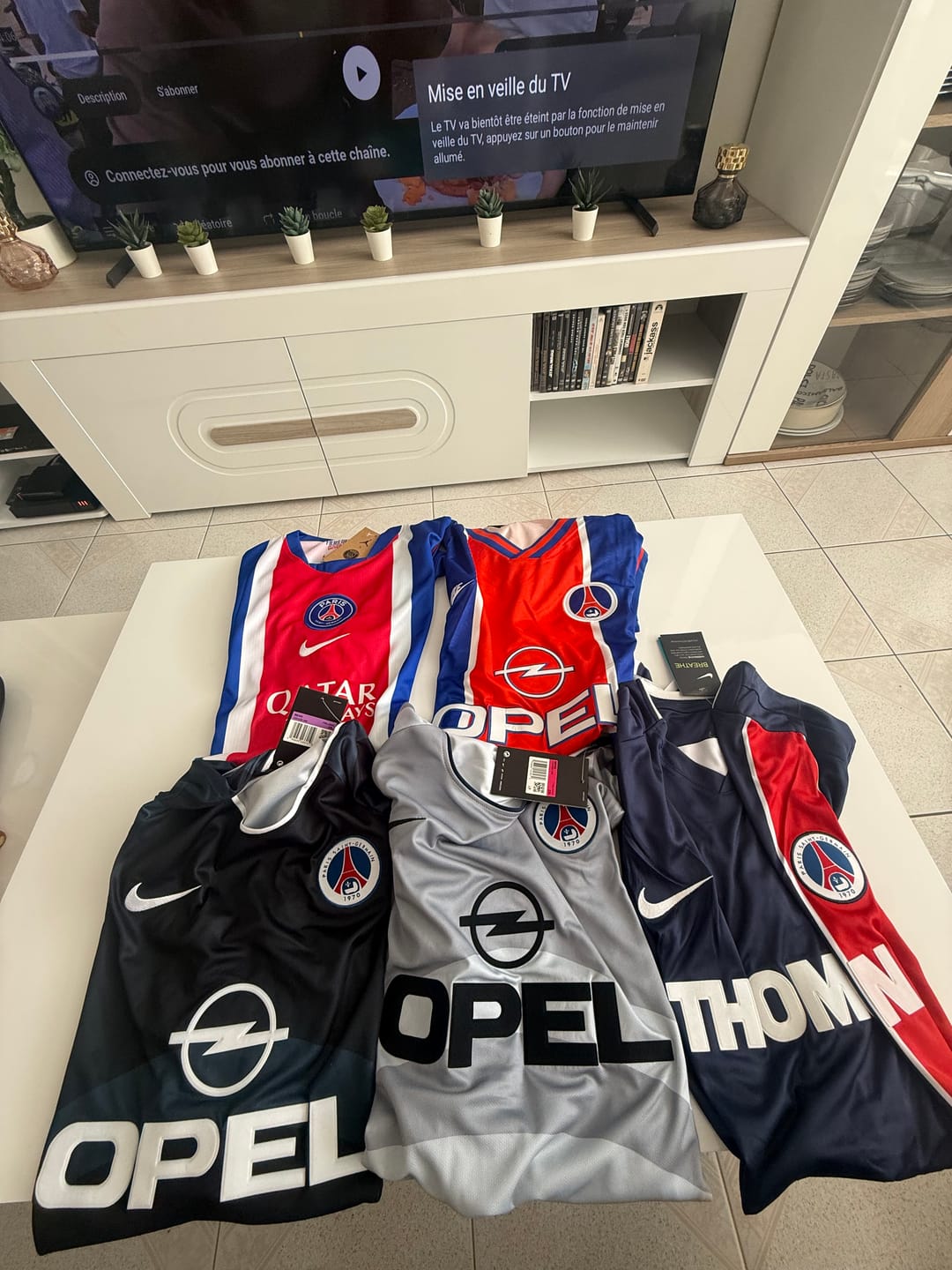 Customer photo review of Maillot Retro PSG 01/02