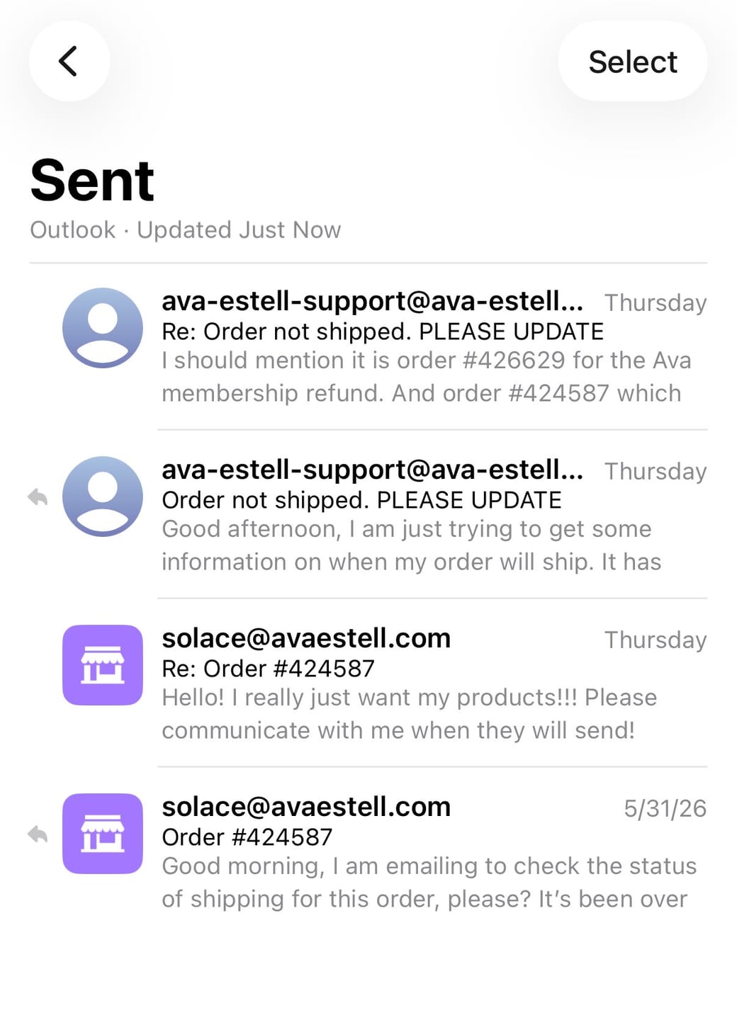 Customer photo review of Ava+ Membership
