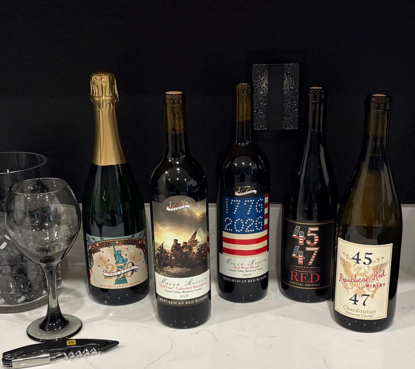 Customer photo review of 'Washington Crossing' - Old Vine Cabernet Sauvignon