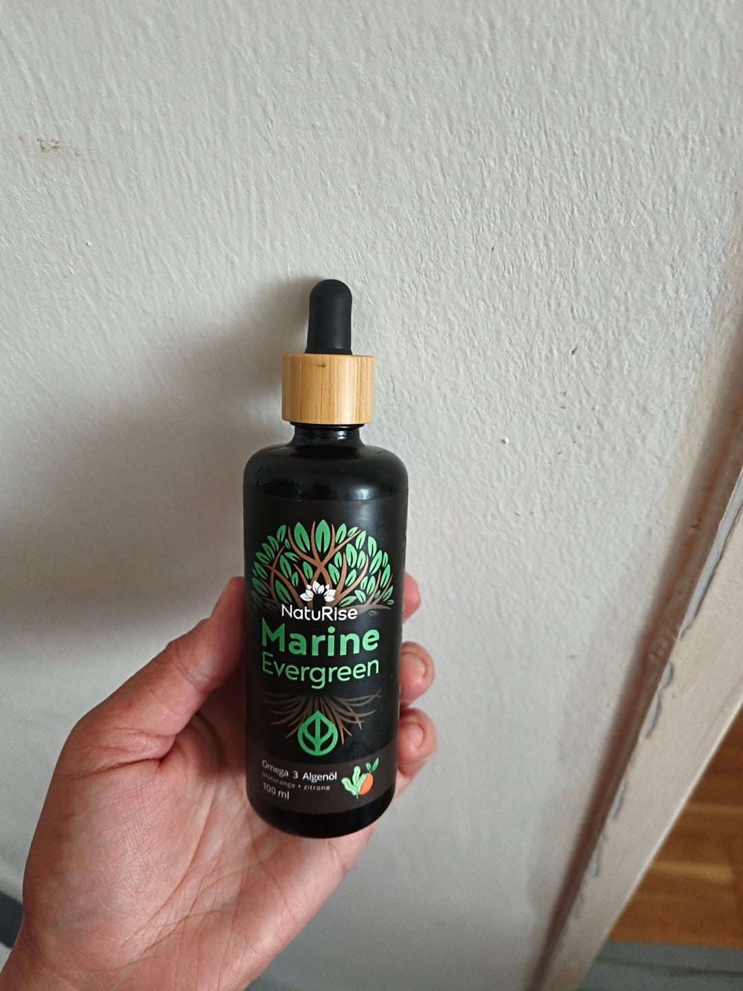 Customer photo review of Omega-3 Algenöl (100ml)