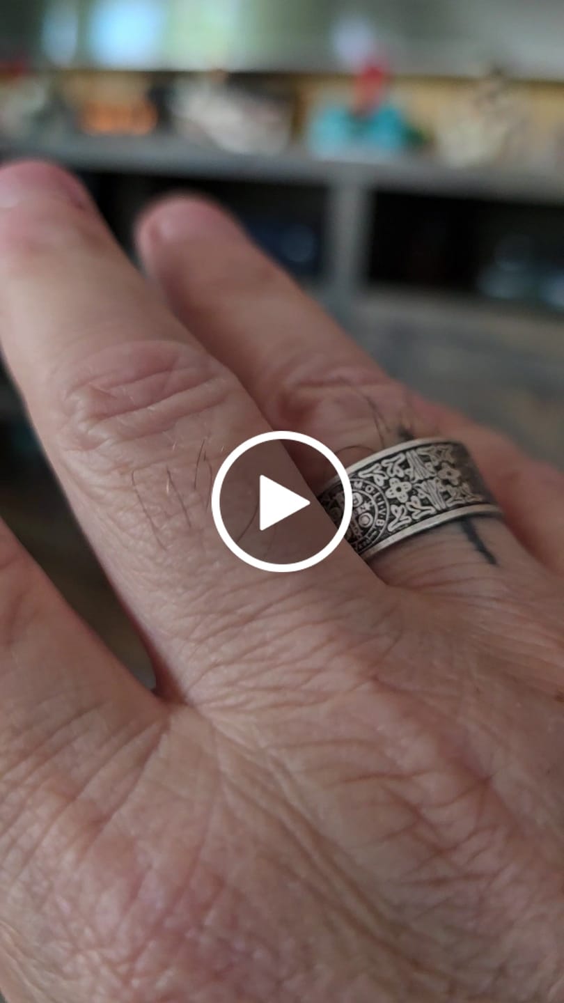 Customer video review of Vintage St. Benedict Catholic Ring