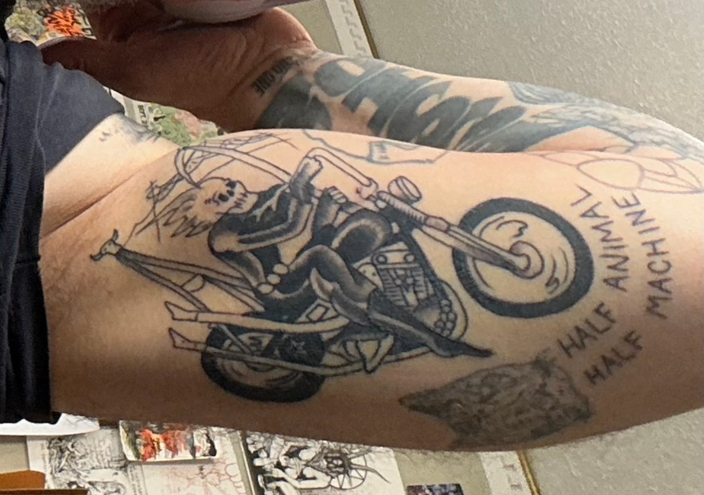 Customer photo review of Painless Tattoo 3 Pack