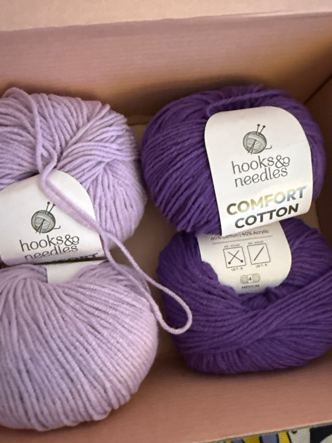 Customer photo review of Hooks & Needles Subscription Box