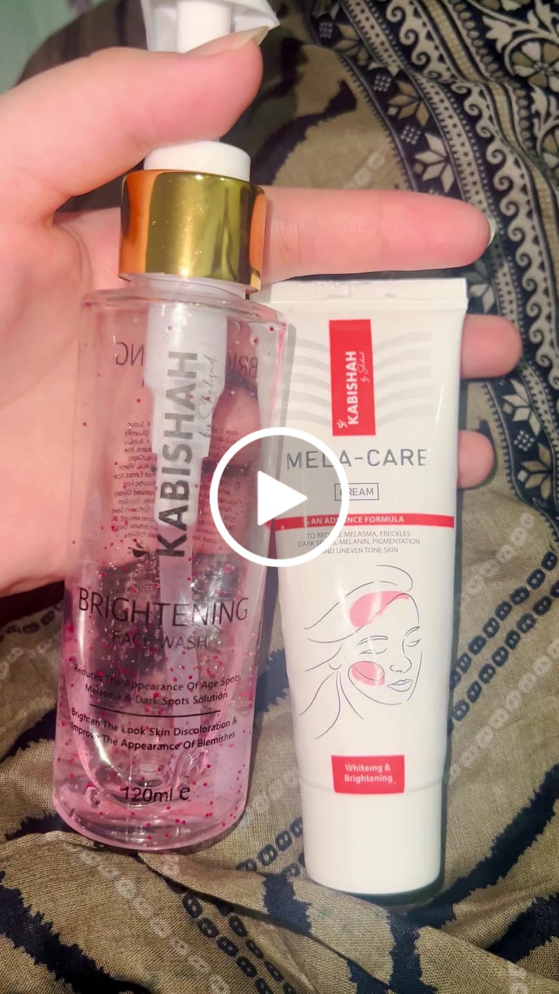 Customer video review of Pigmentation Bundle: Face Wash & Melasma Cream Duo