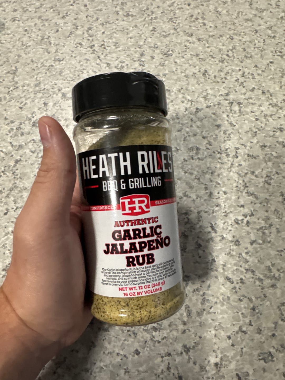 Customer photo review of Garlic Jalapeño Rub