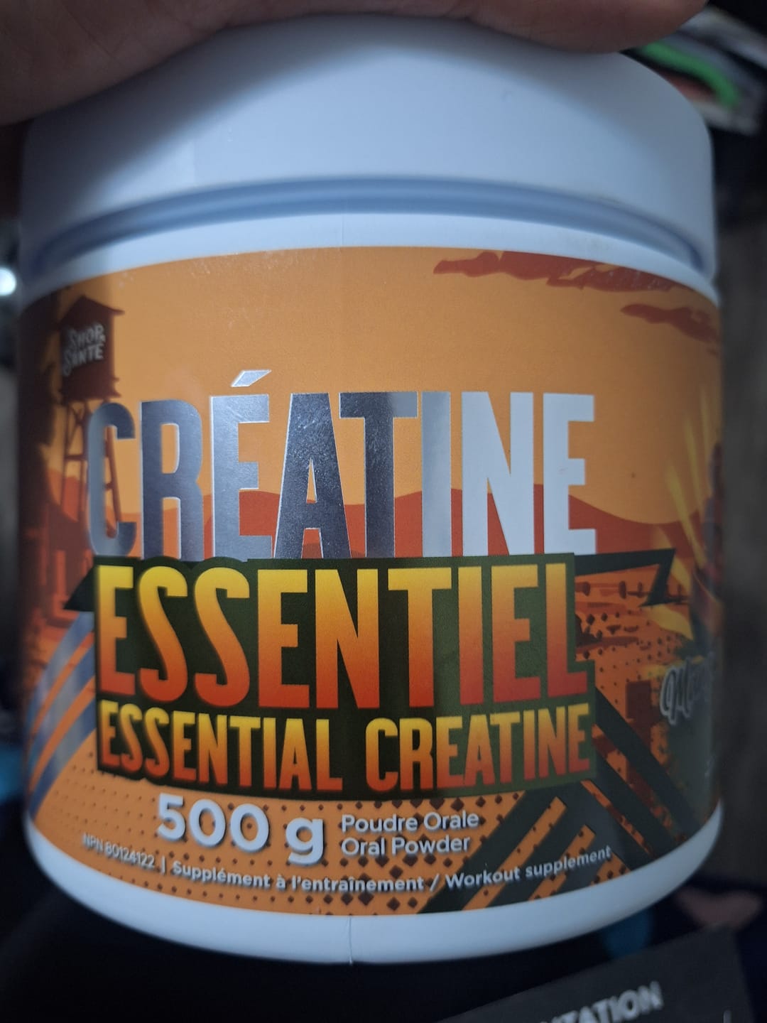 Customer photo review of Shop Santé - Essentiel Créatine - 500g