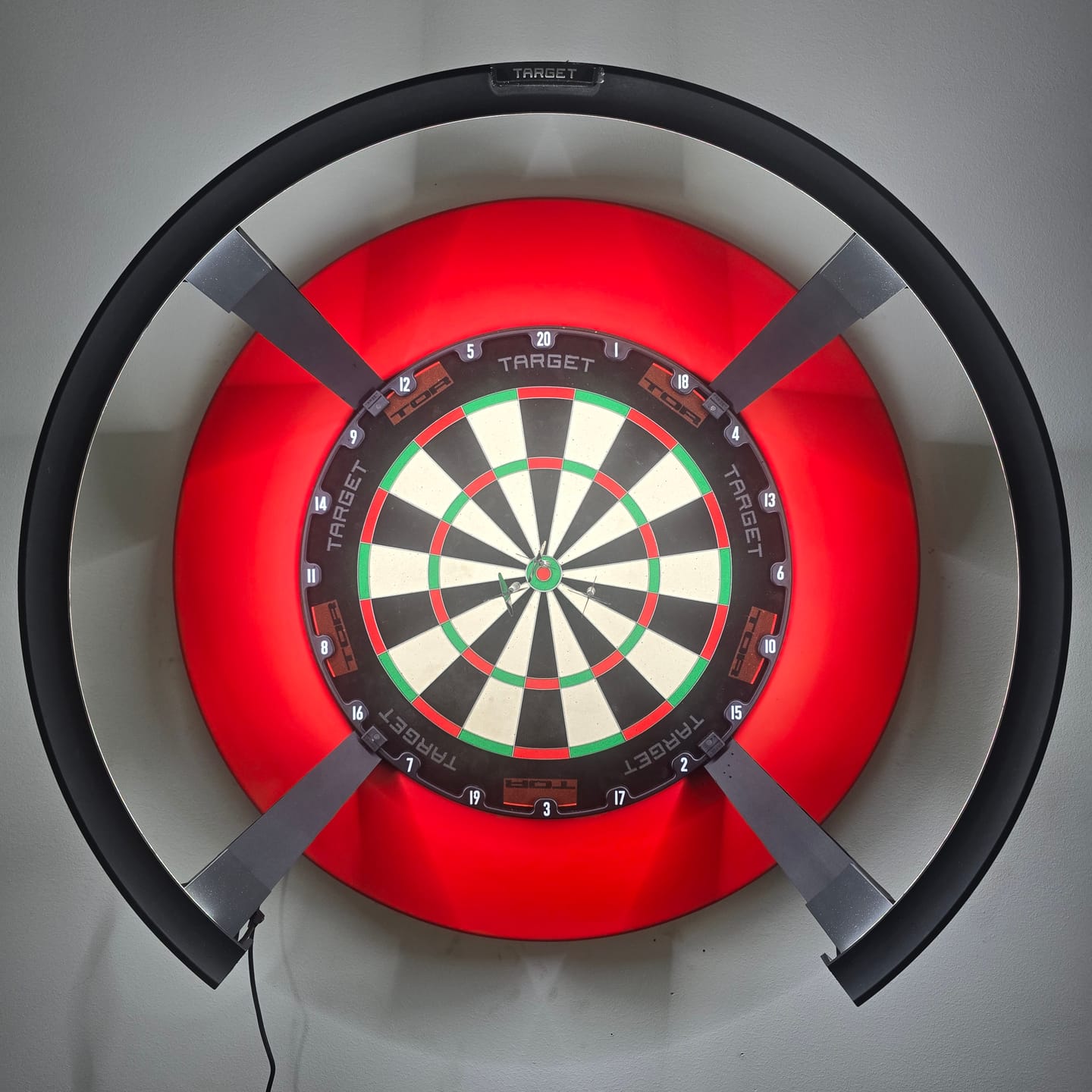 Customer photo review of Target - TOR Dartboard & Surround Bundle