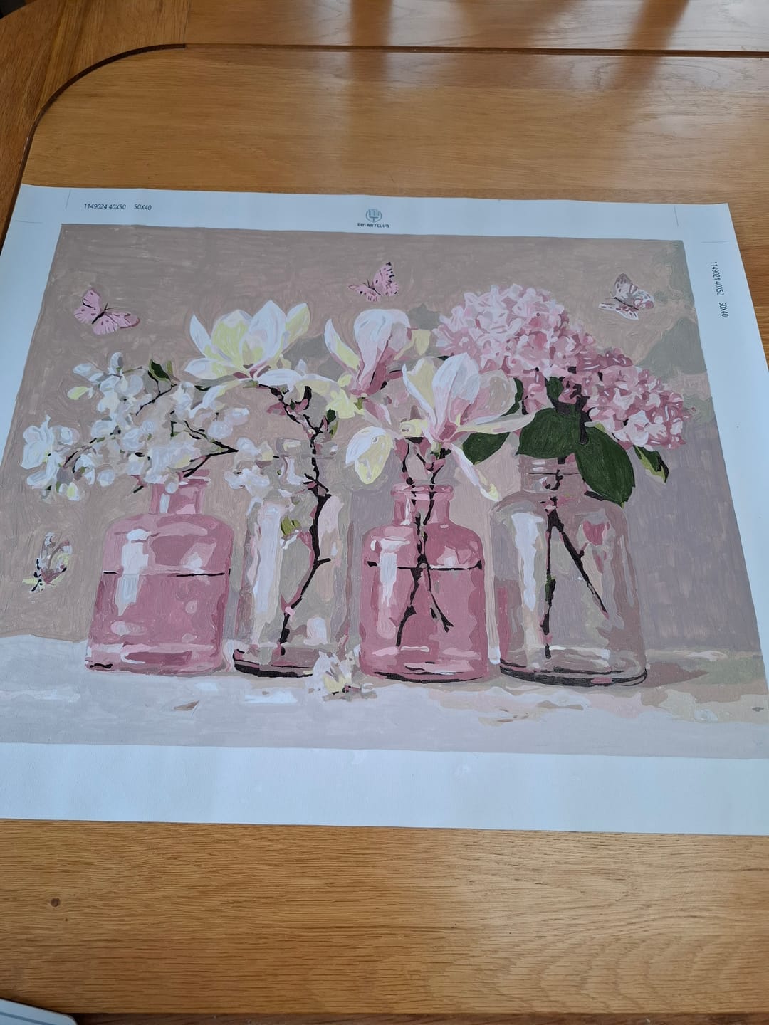 Customer photo review of Fragile | Paint by Number